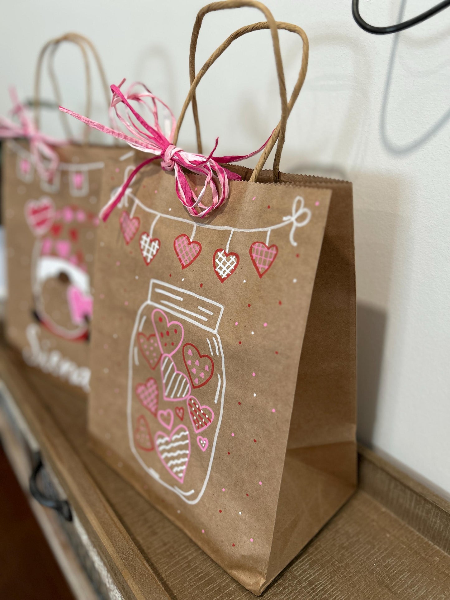 Personalized Valentine's Gift Bags