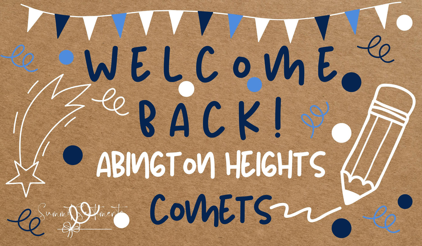 Welcome Back to School Banner