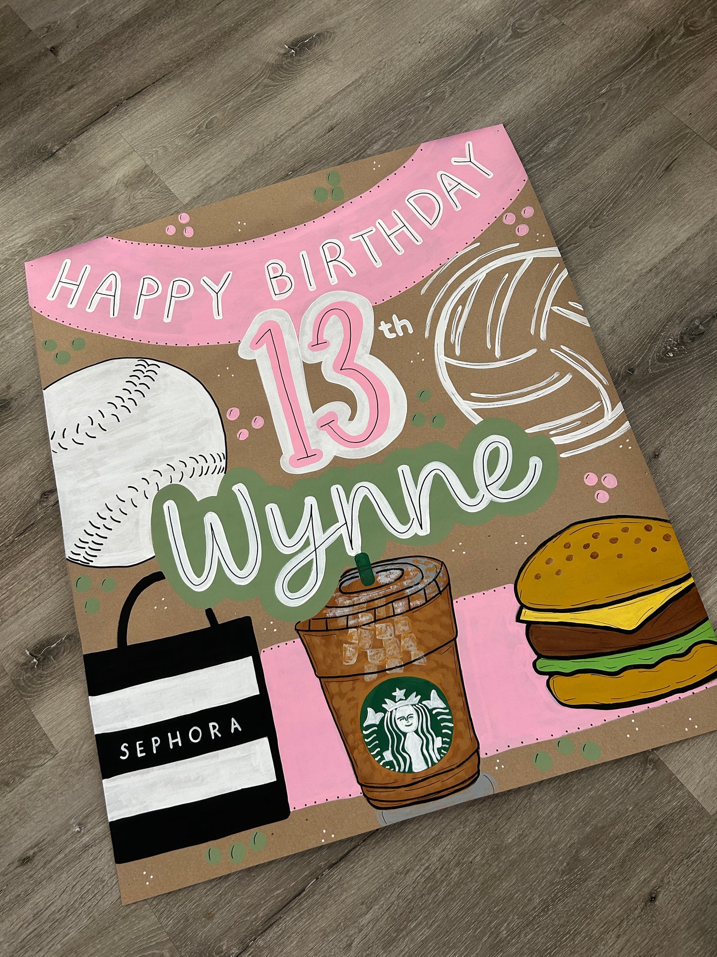 Happy Birthday "Favorite Things" Mini Banner
