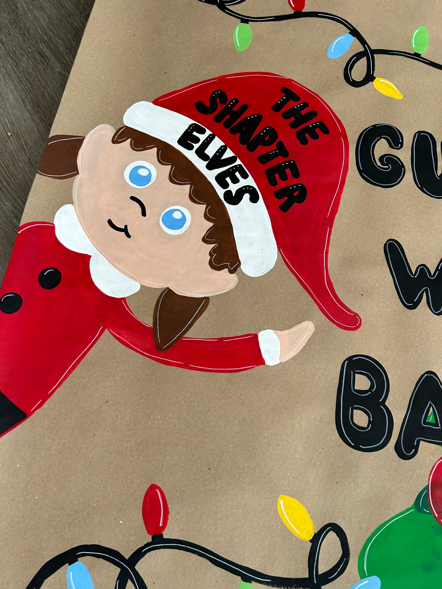 Boy or Girl Elf Mini Banner