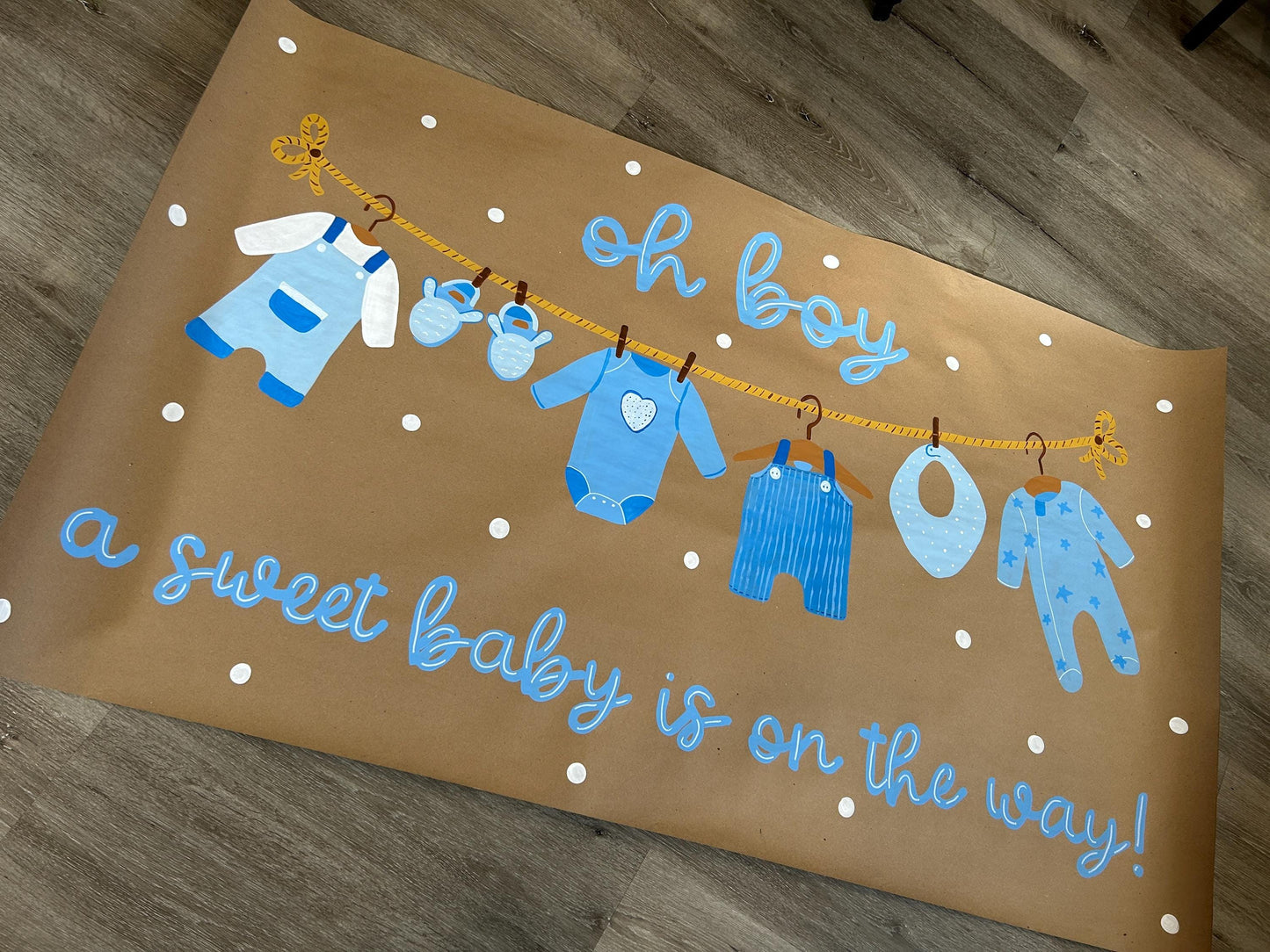 Boy Baby Shower Banner