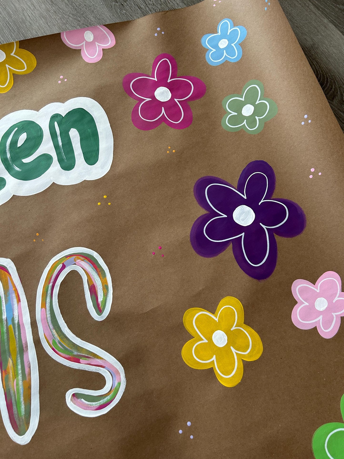 Kindergarten Blooms Together Banner