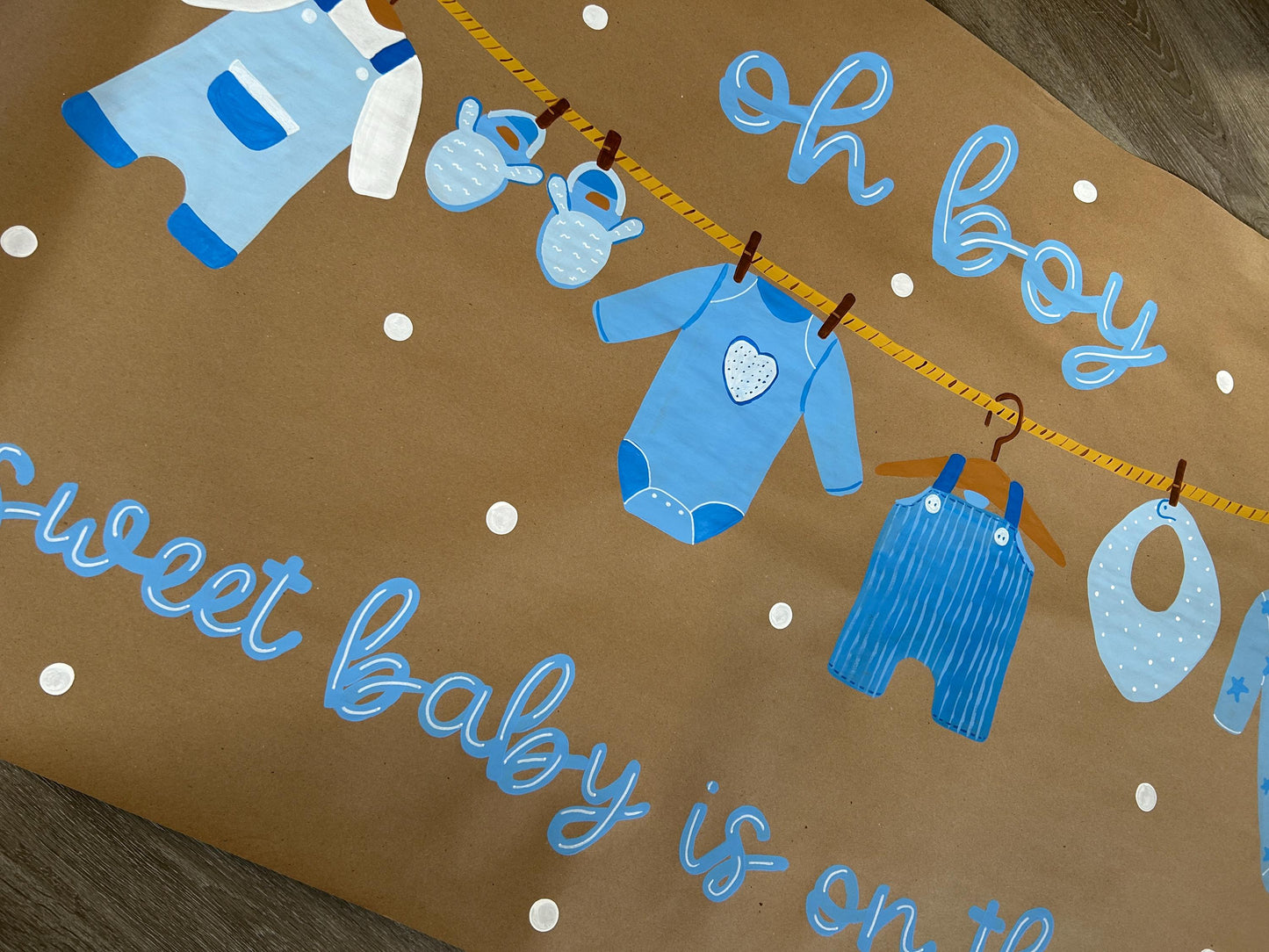 Boy Baby Shower Banner