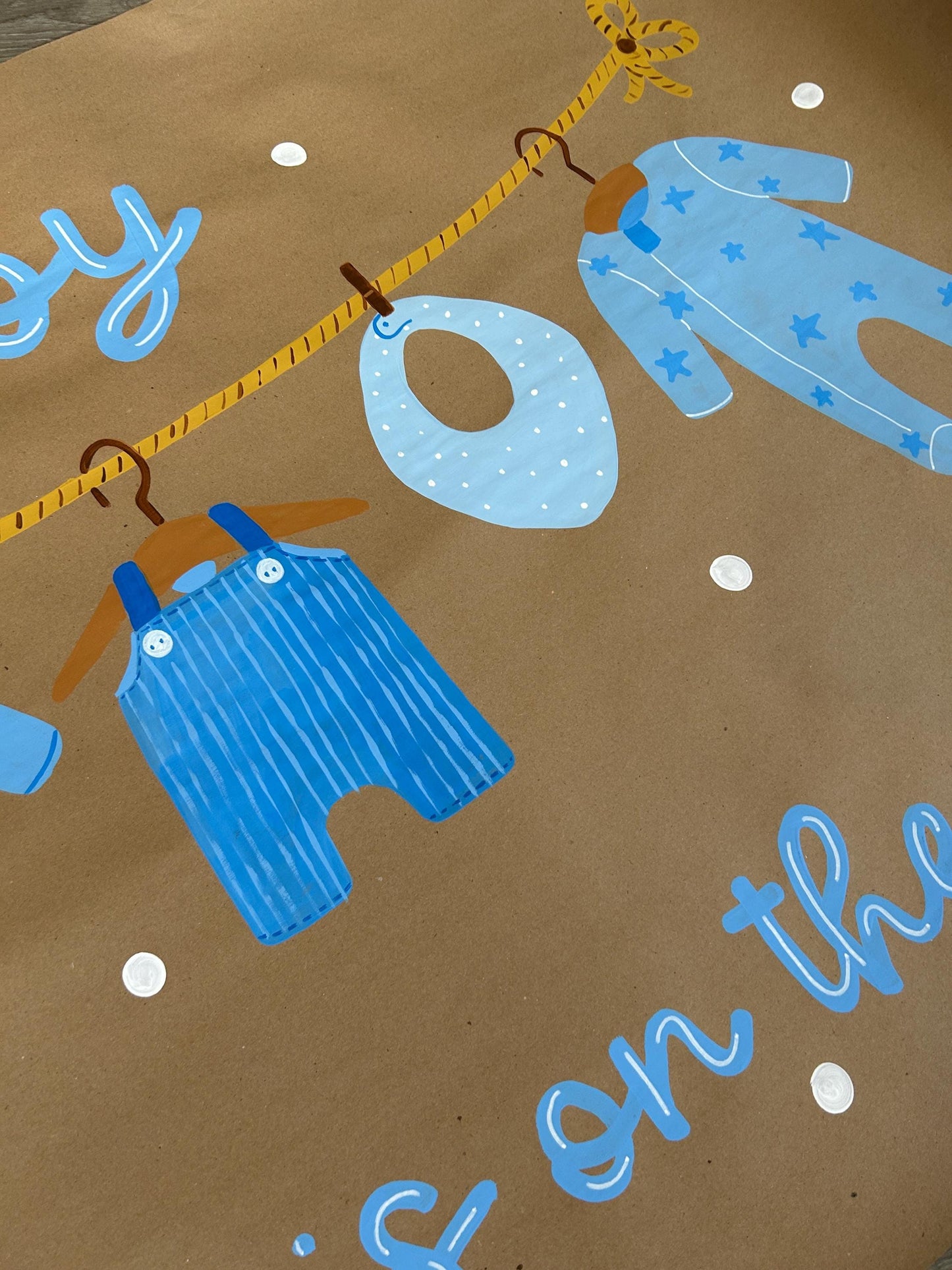 Boy Baby Shower Banner