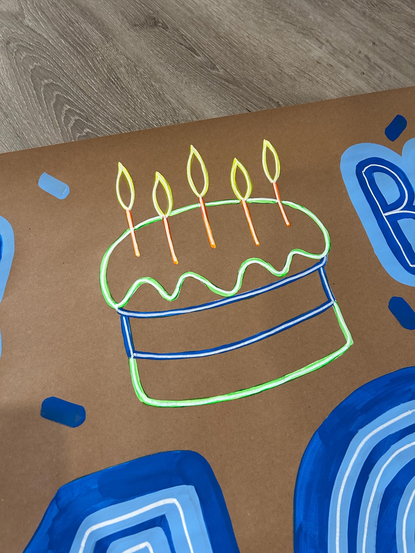 Neon Gamer Birthday Banner