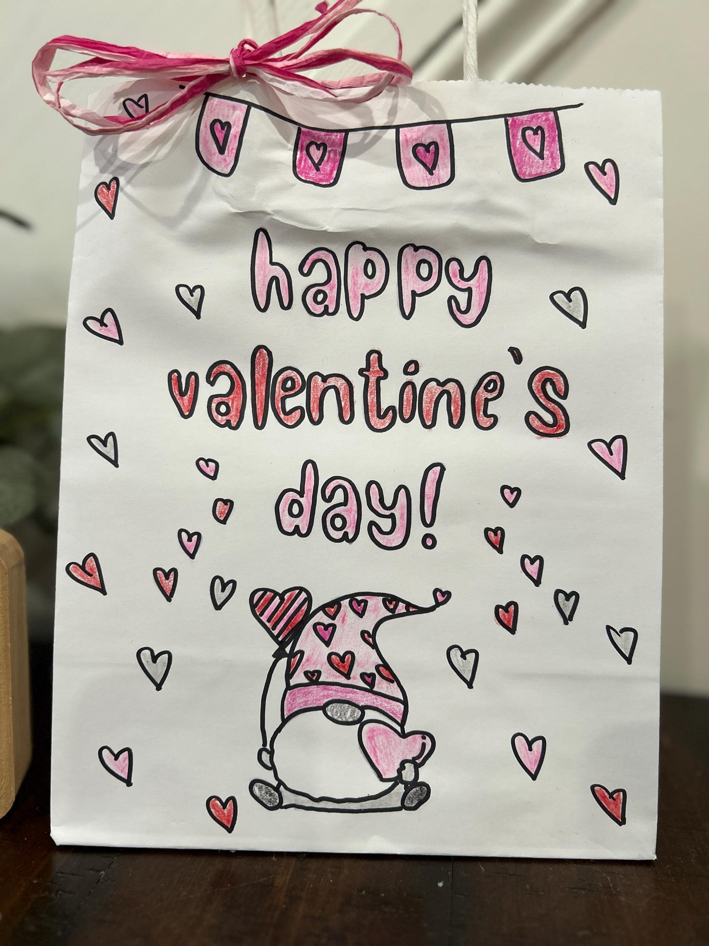 Valentine's Coloring Bags