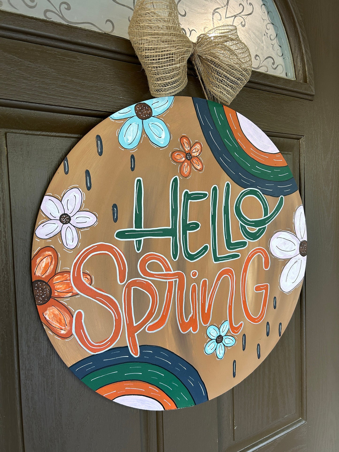 Hello Spring Door Hanger
