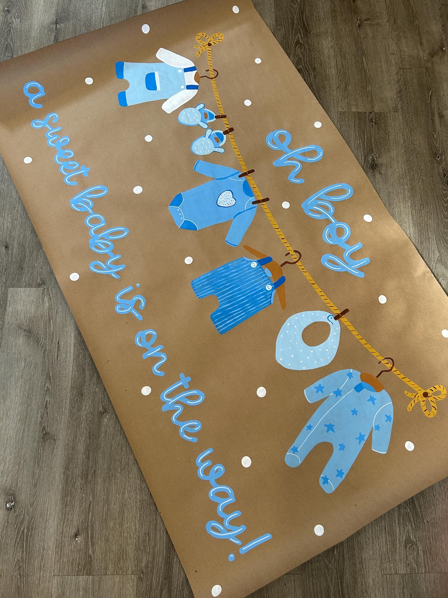 Boy Baby Shower Banner