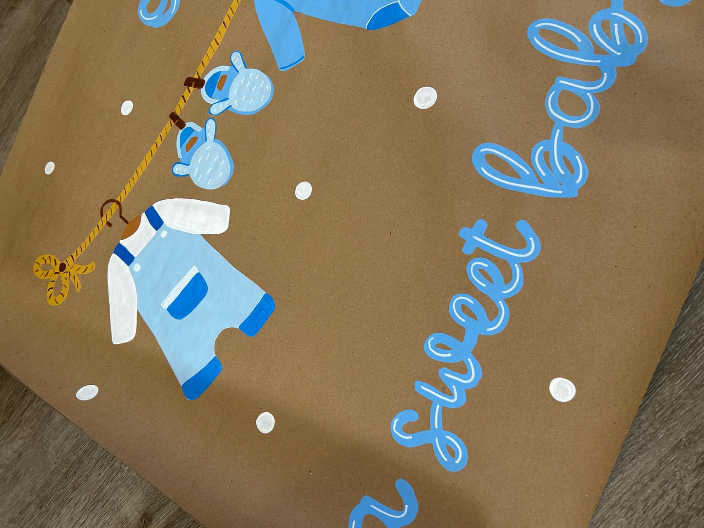 Boy Baby Shower Banner