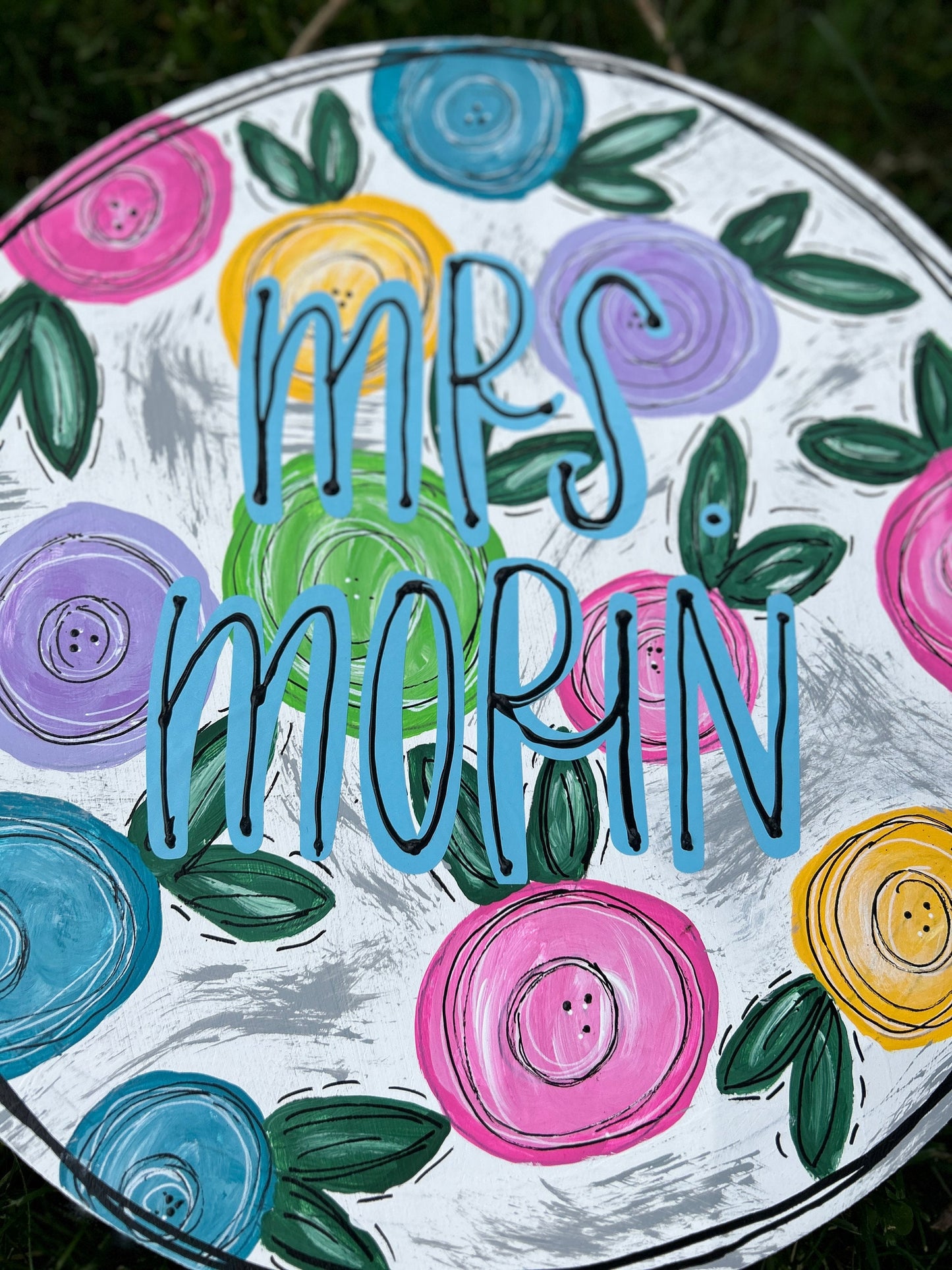 Floral Door Hanger