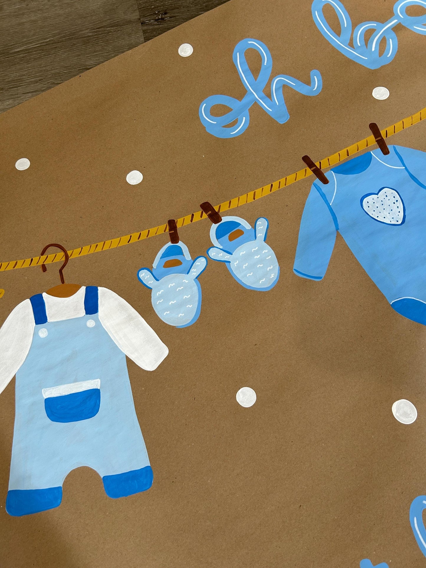 Boy Baby Shower Banner