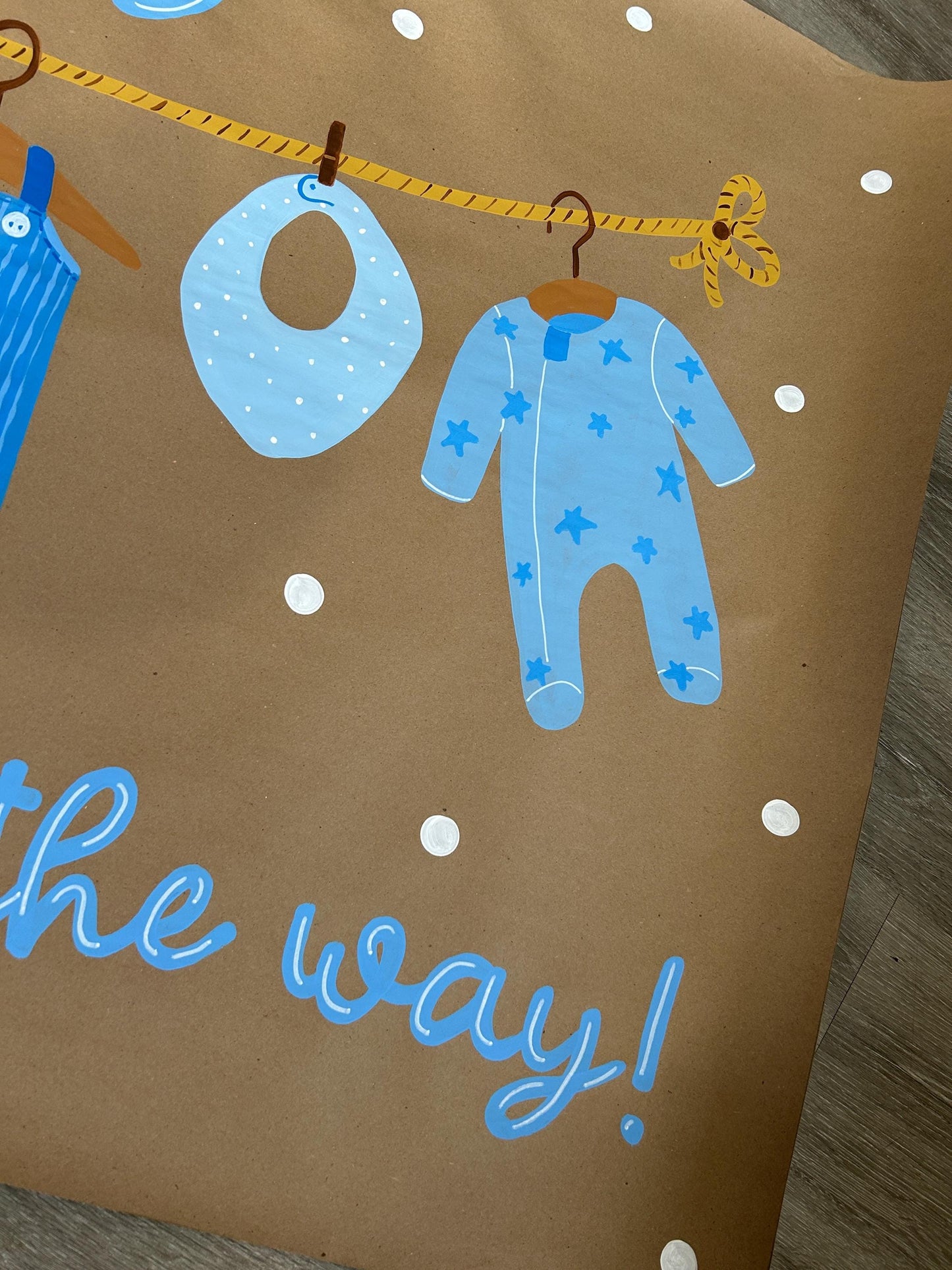 Boy Baby Shower Banner
