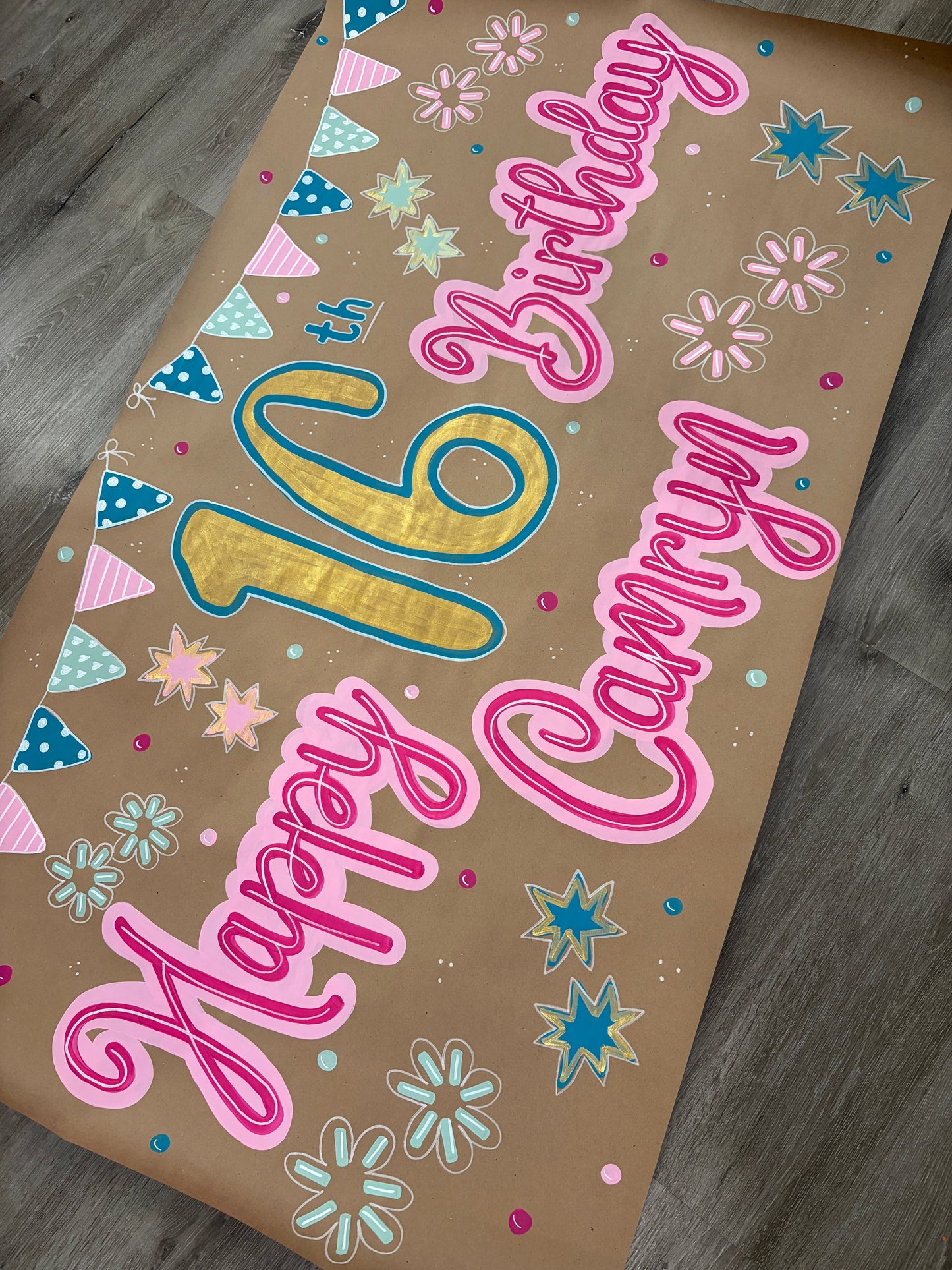 16th Birthday Banner