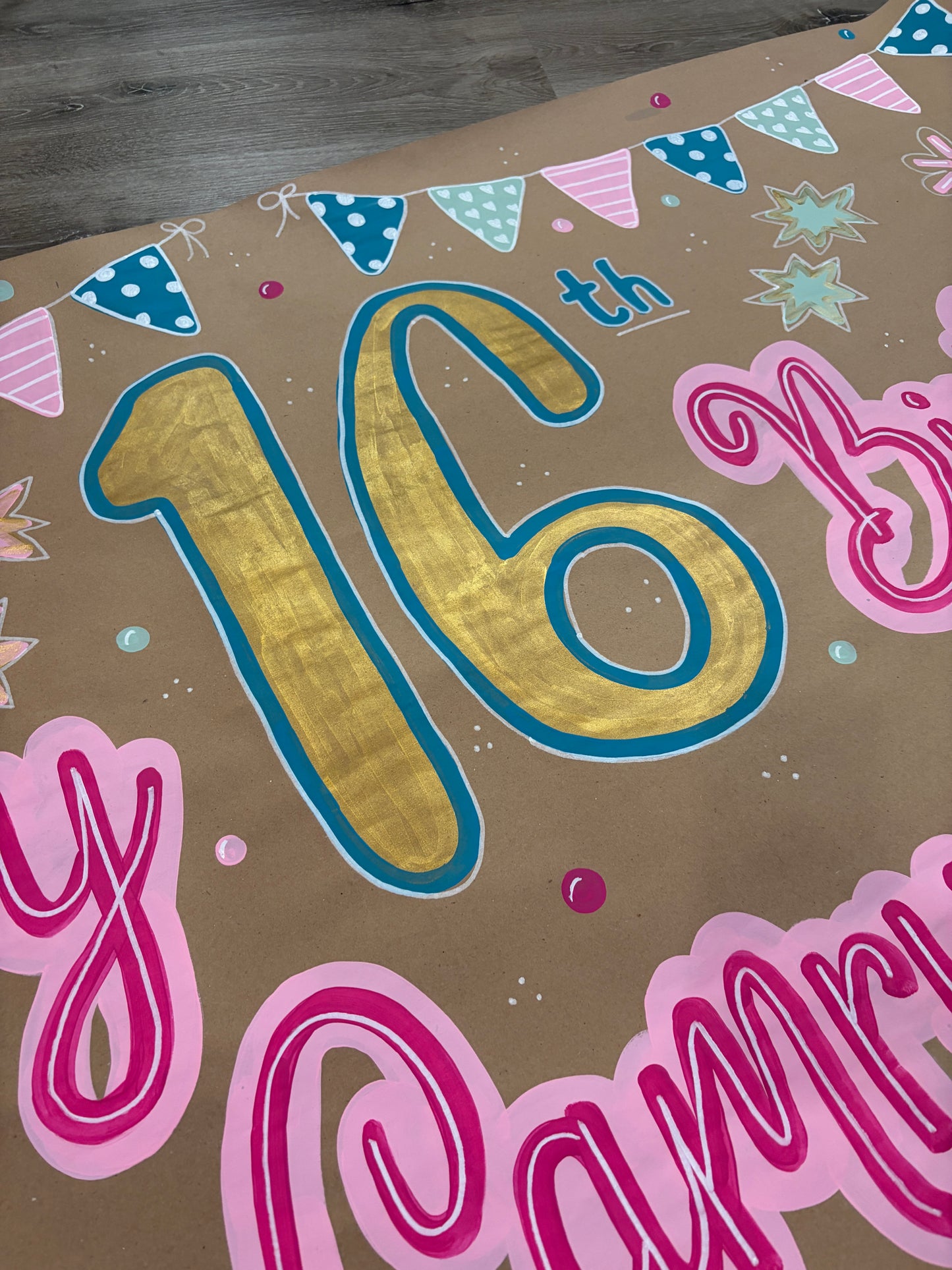 16th Birthday Banner