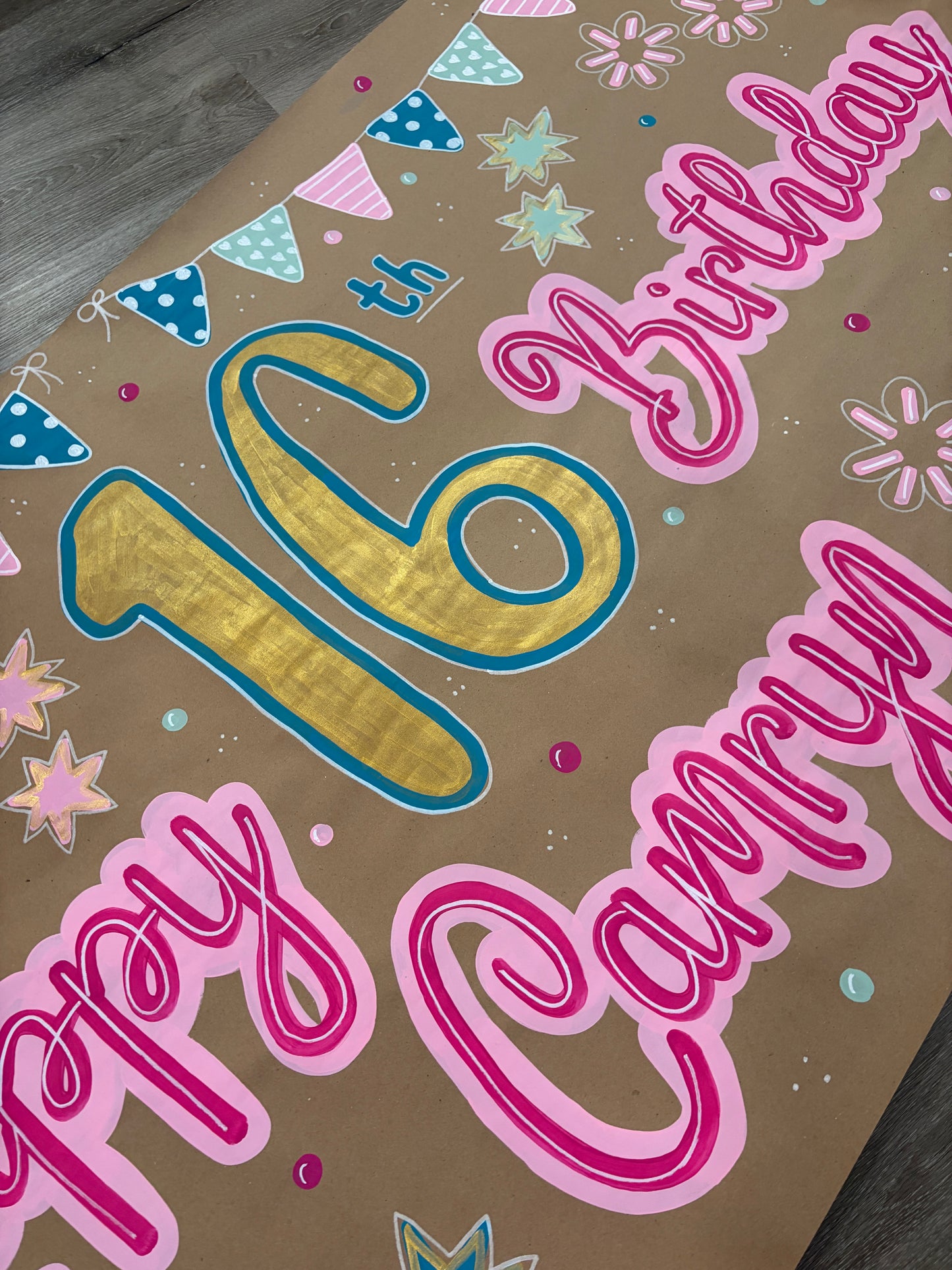 16th Birthday Banner