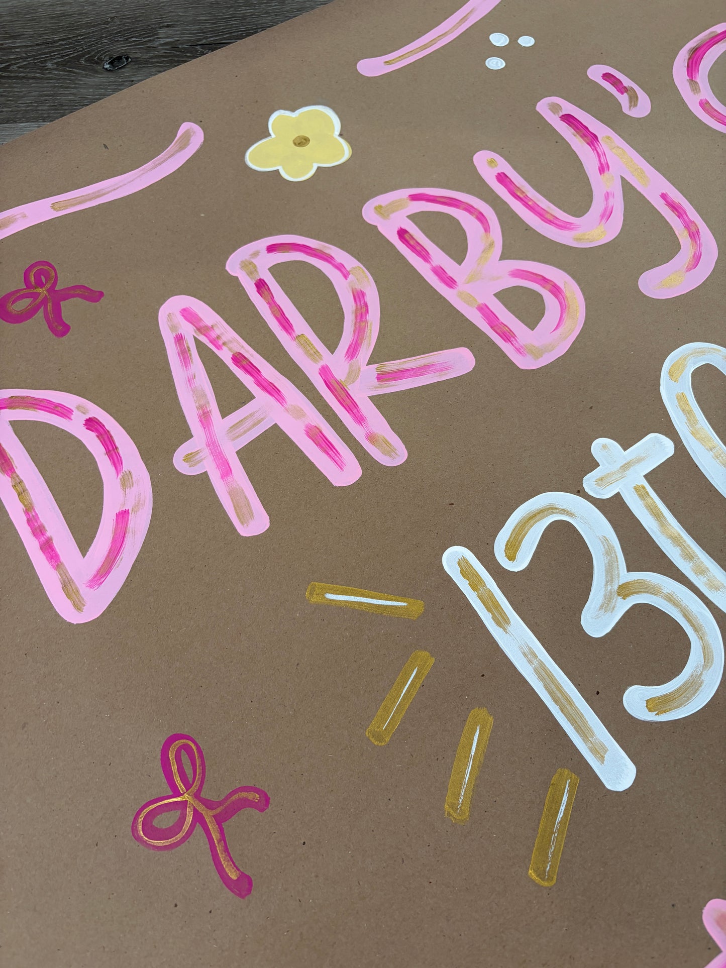 13th Birthday Girl Banner
