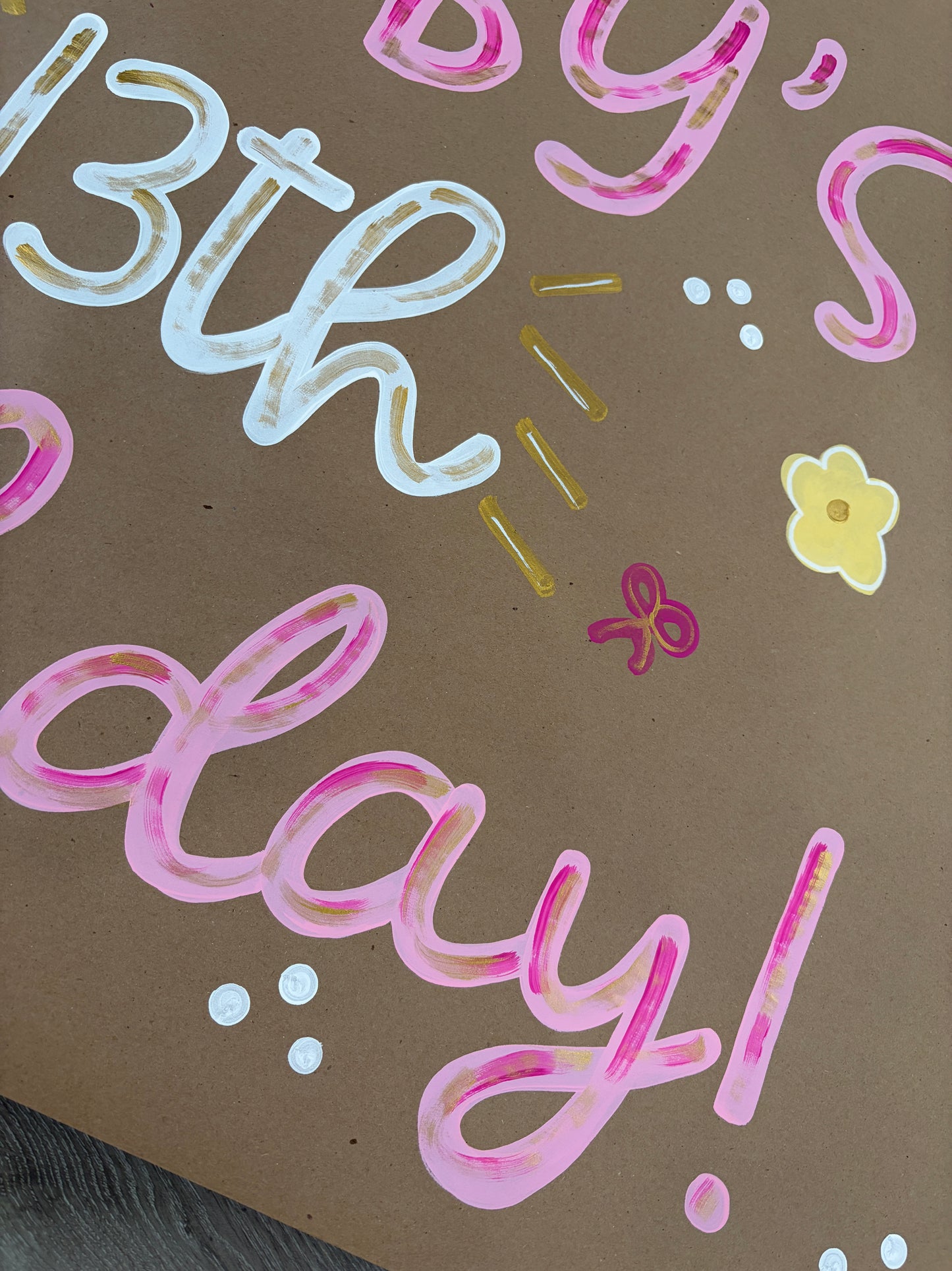 13th Birthday Girl Banner