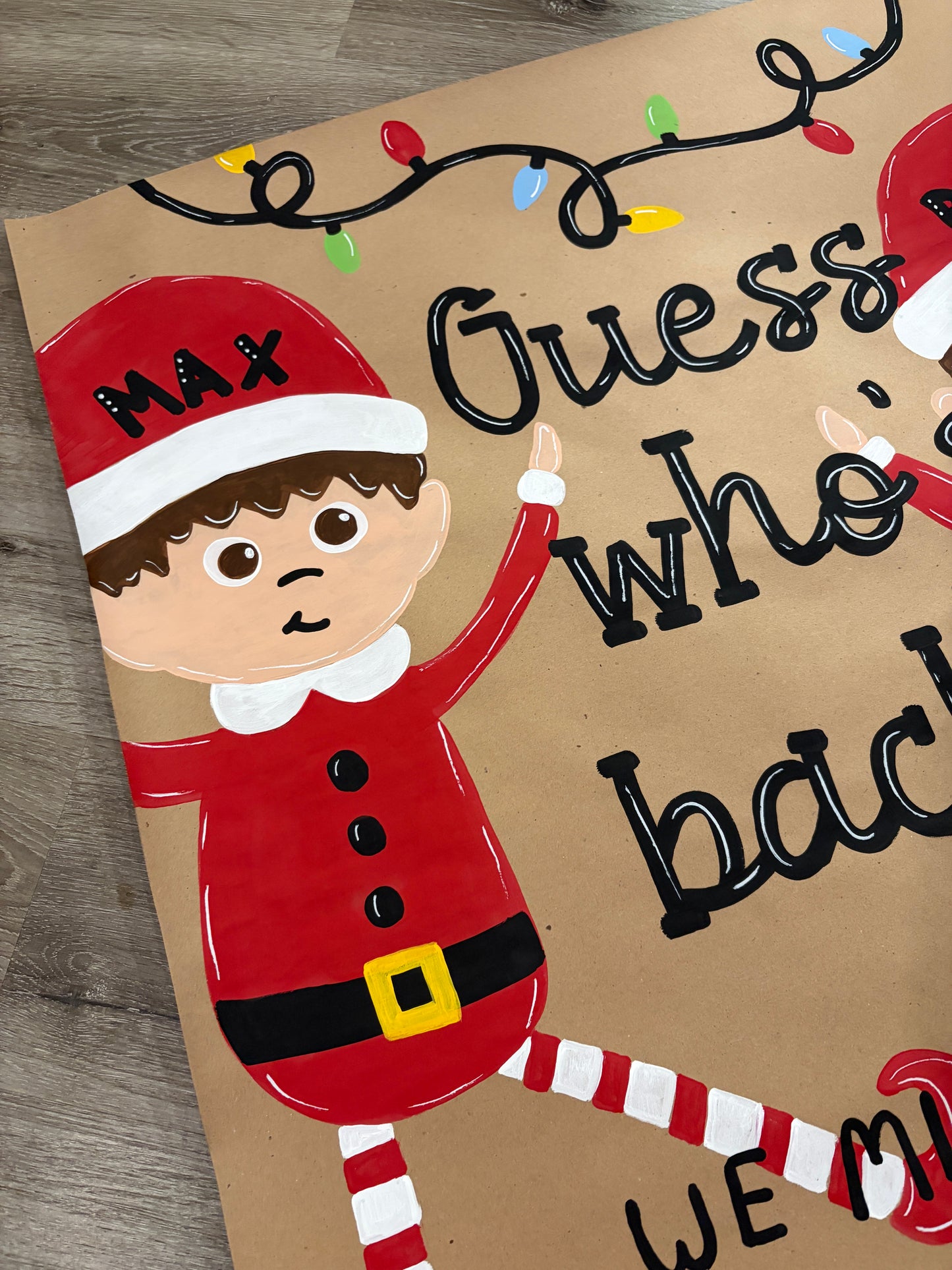 Elf(s) Boy/Girl Mini Banner