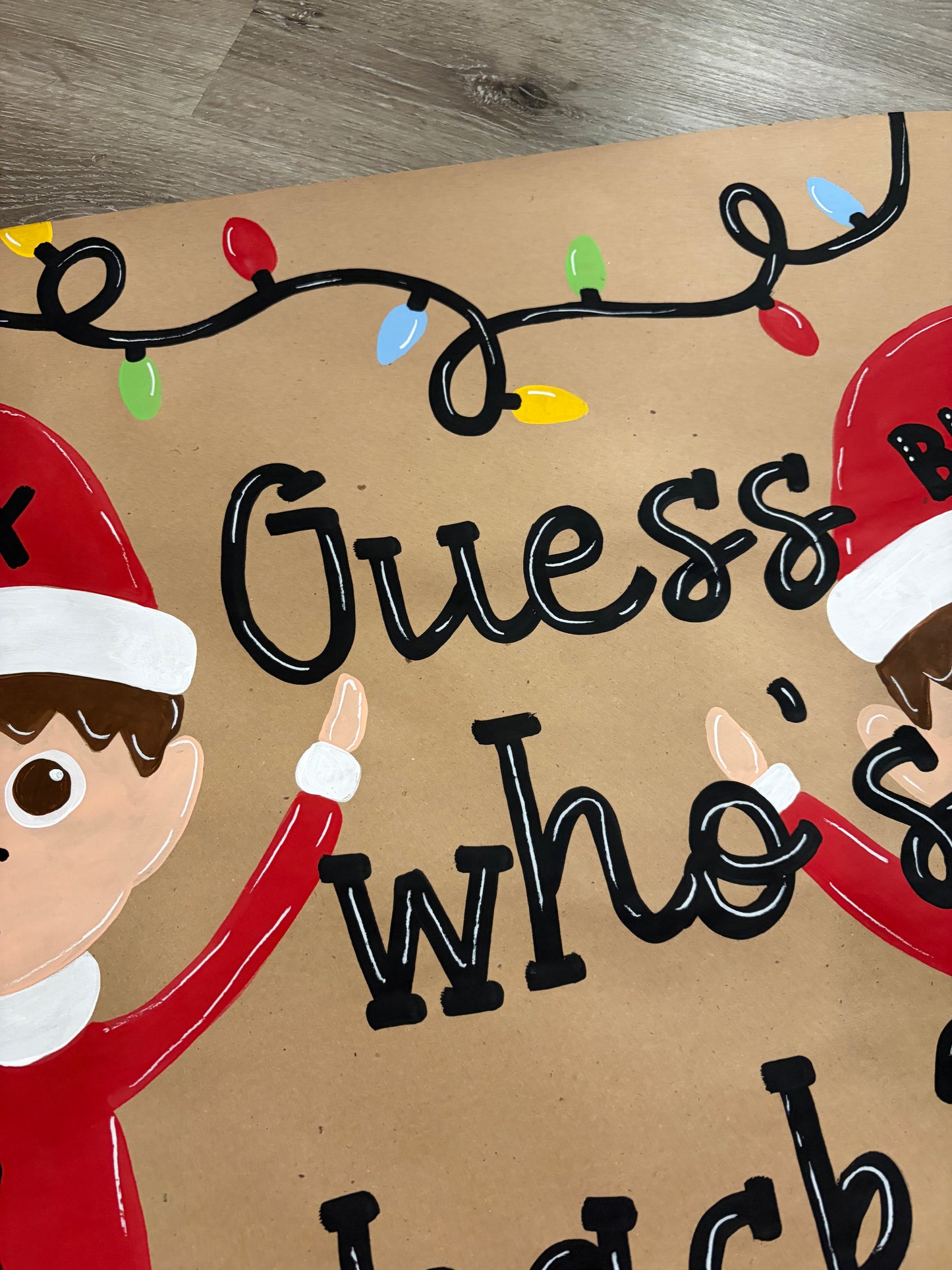 Elf(s) Boy/Girl Mini Banner