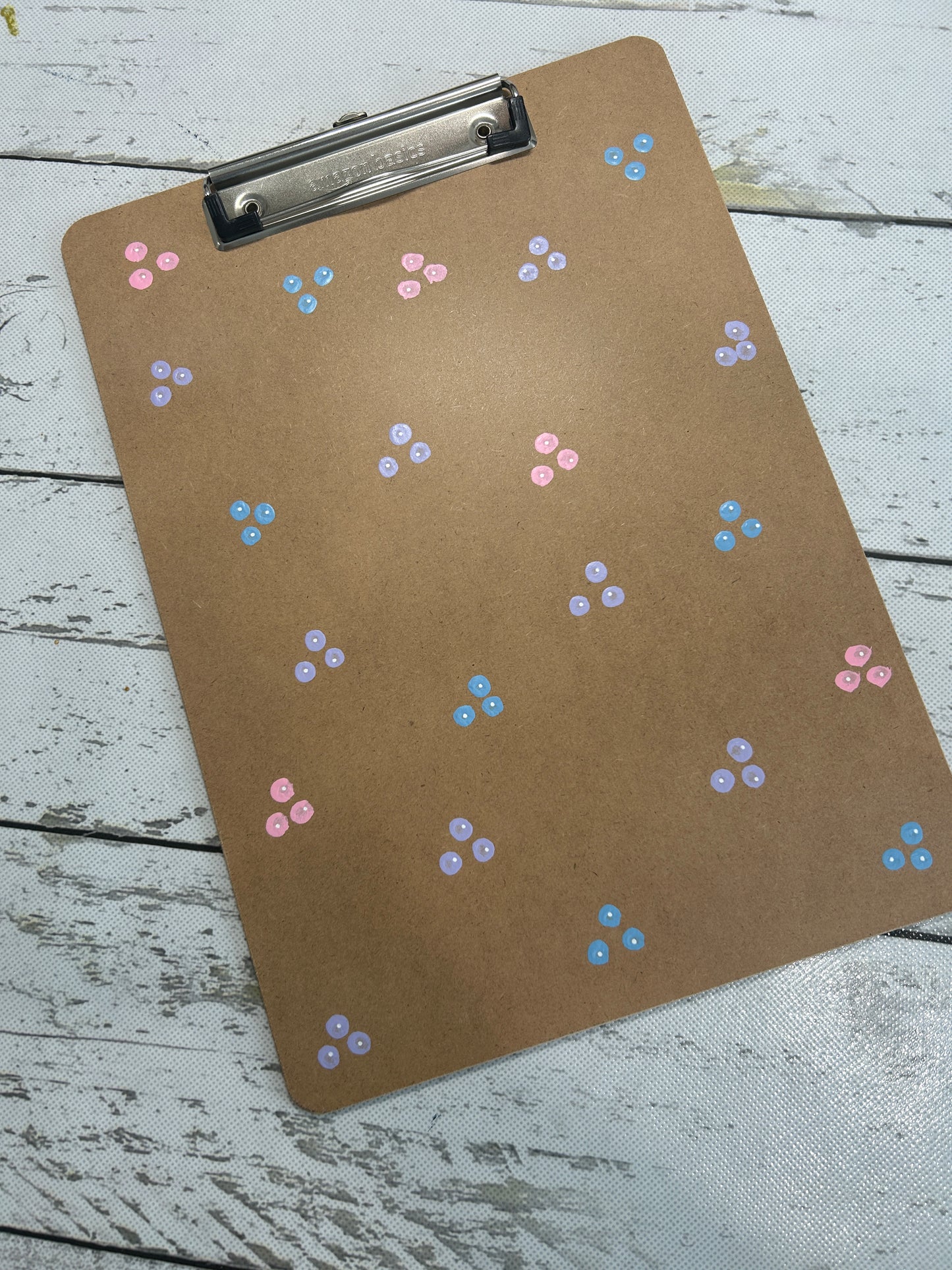 Personalized Flower Teacher Clipboard