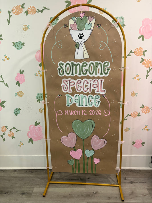 Arched Celebration Banner
