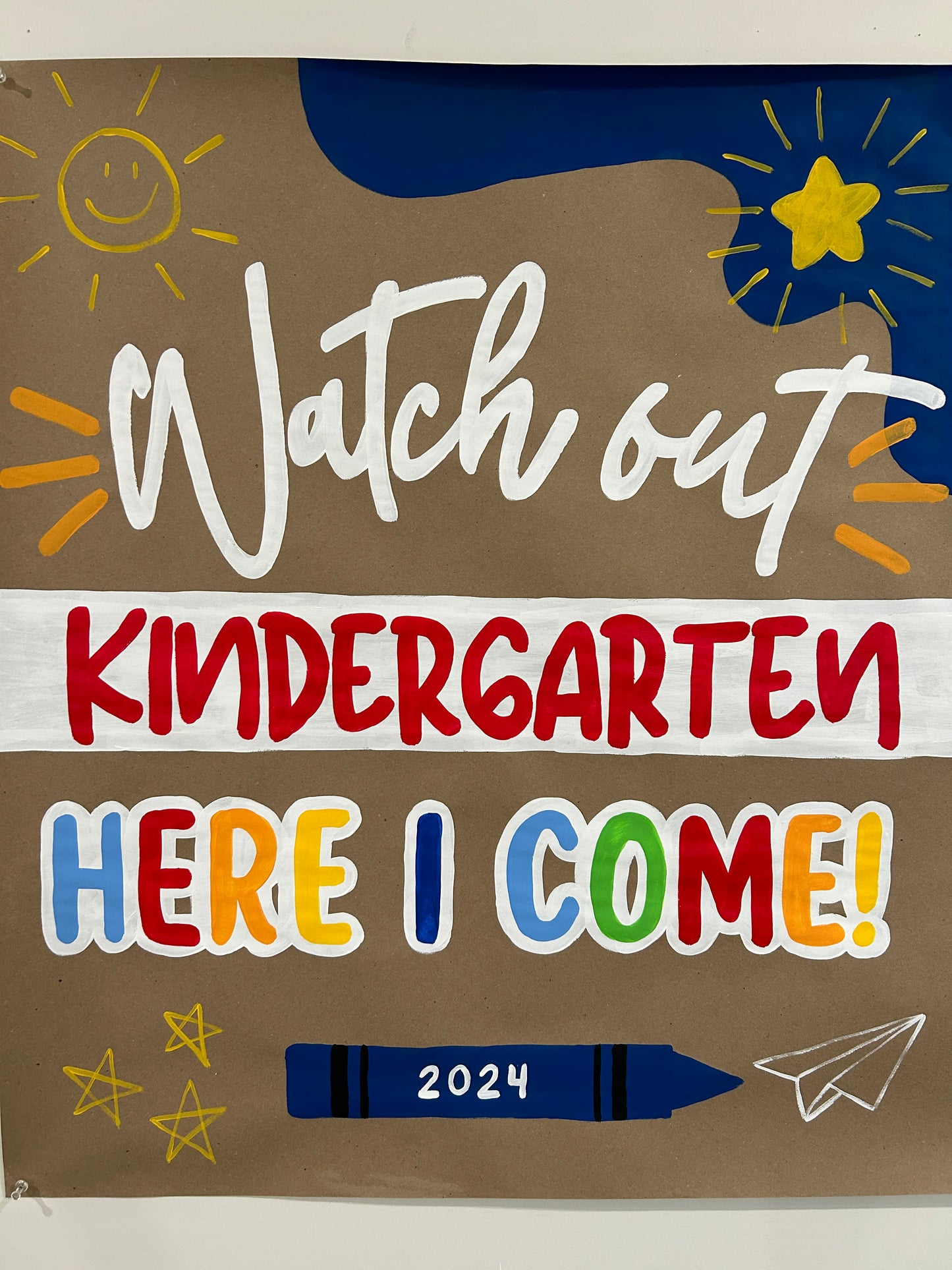 Back to School Mini Banner - Boy