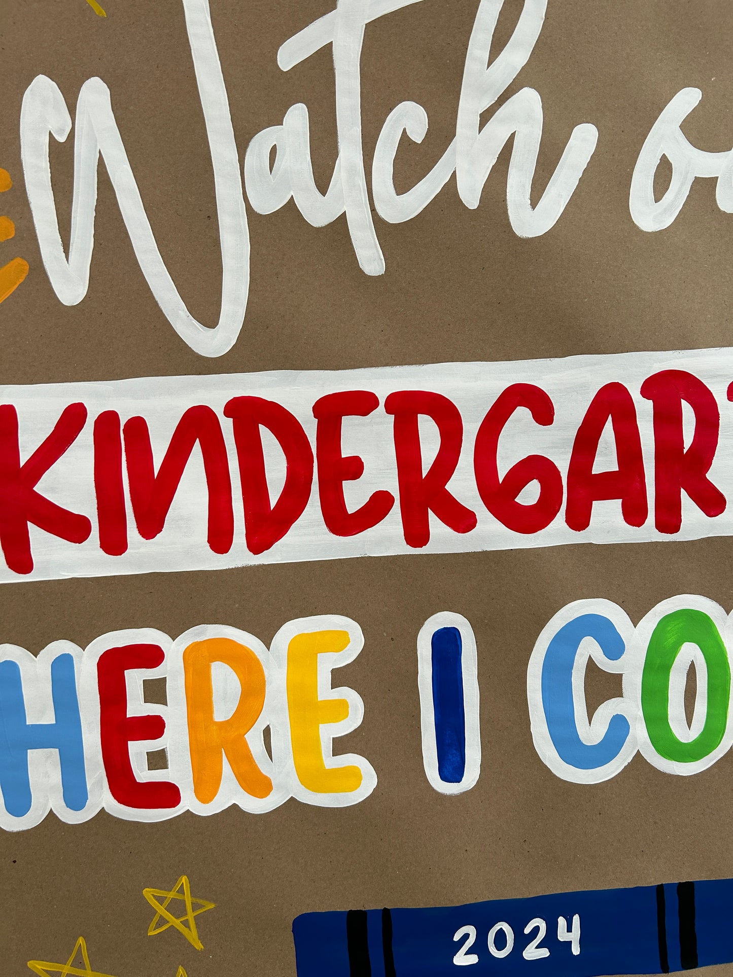 Back to School Mini Banner - Boy