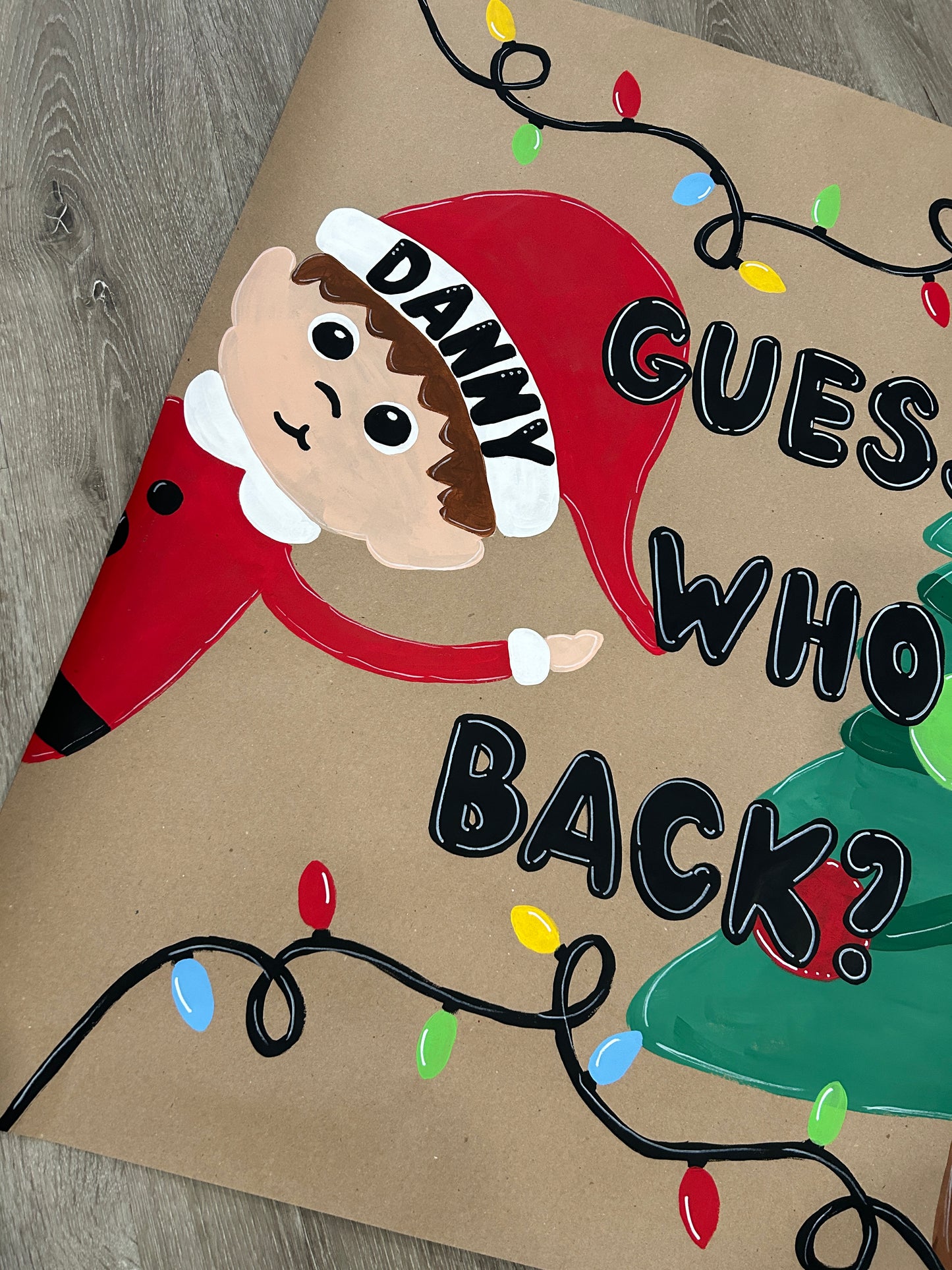 Boy or Girl Elf Mini Banner