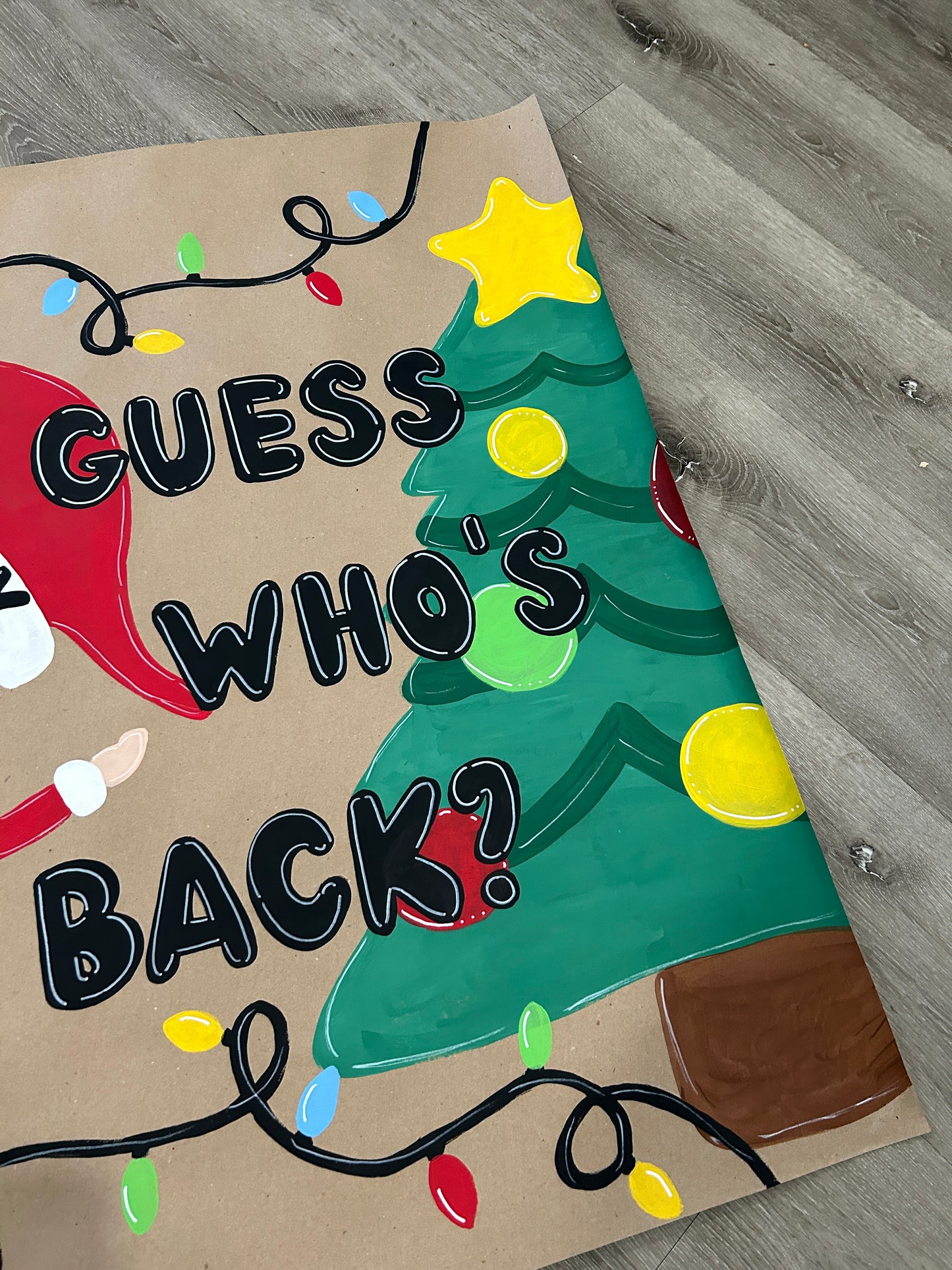 Boy or Girl Elf Mini Banner