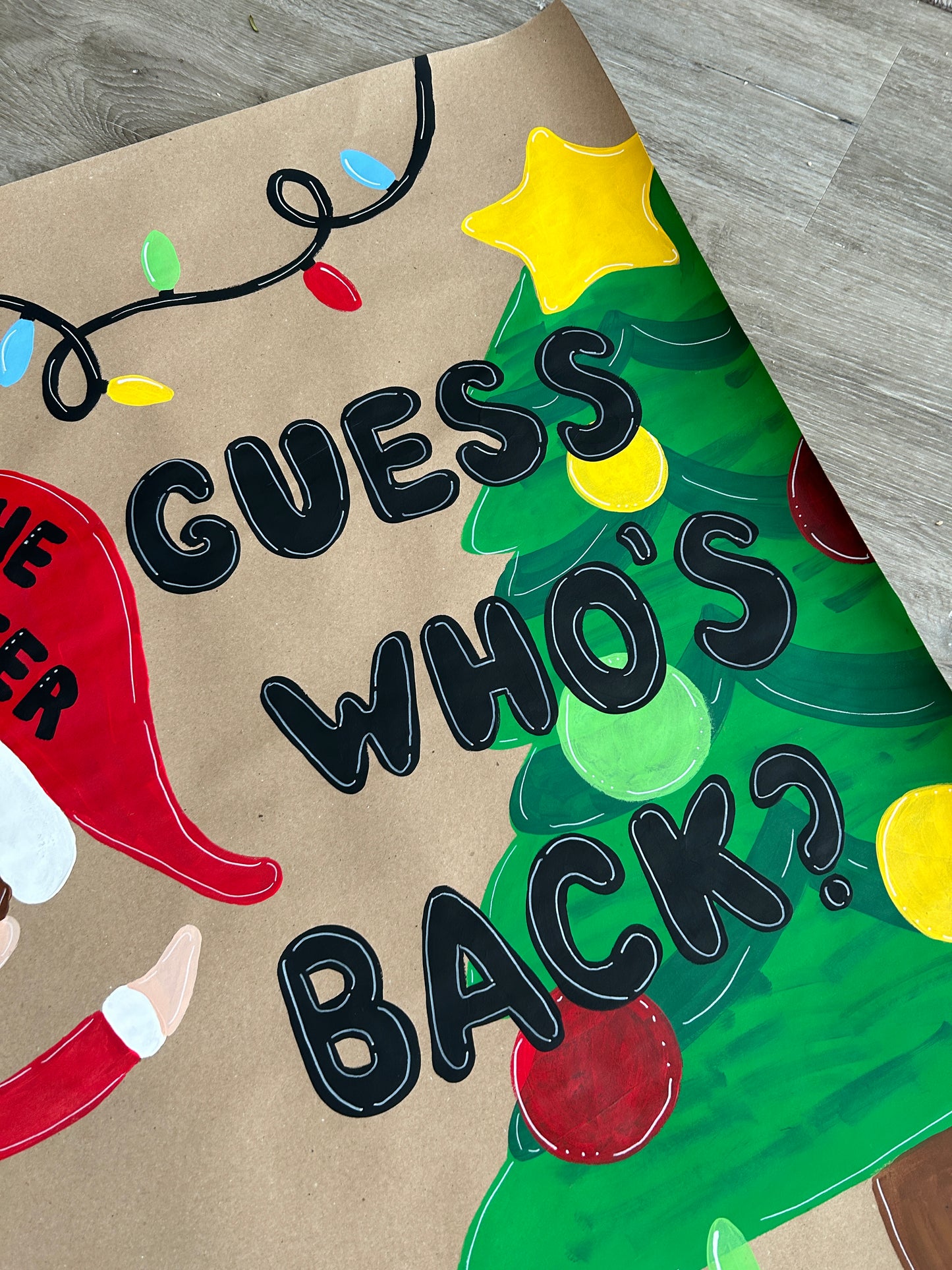 Boy or Girl Elf Mini Banner