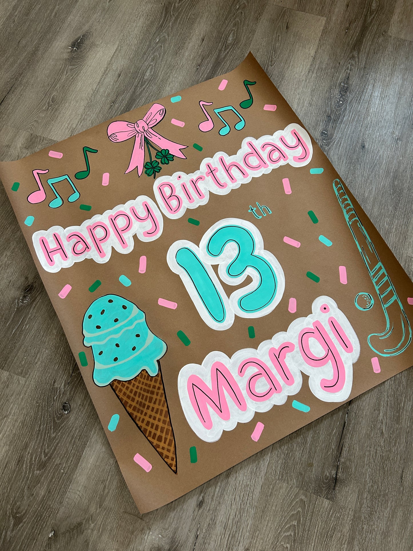 Happy Birthday "Favorite Things" Mini Banner