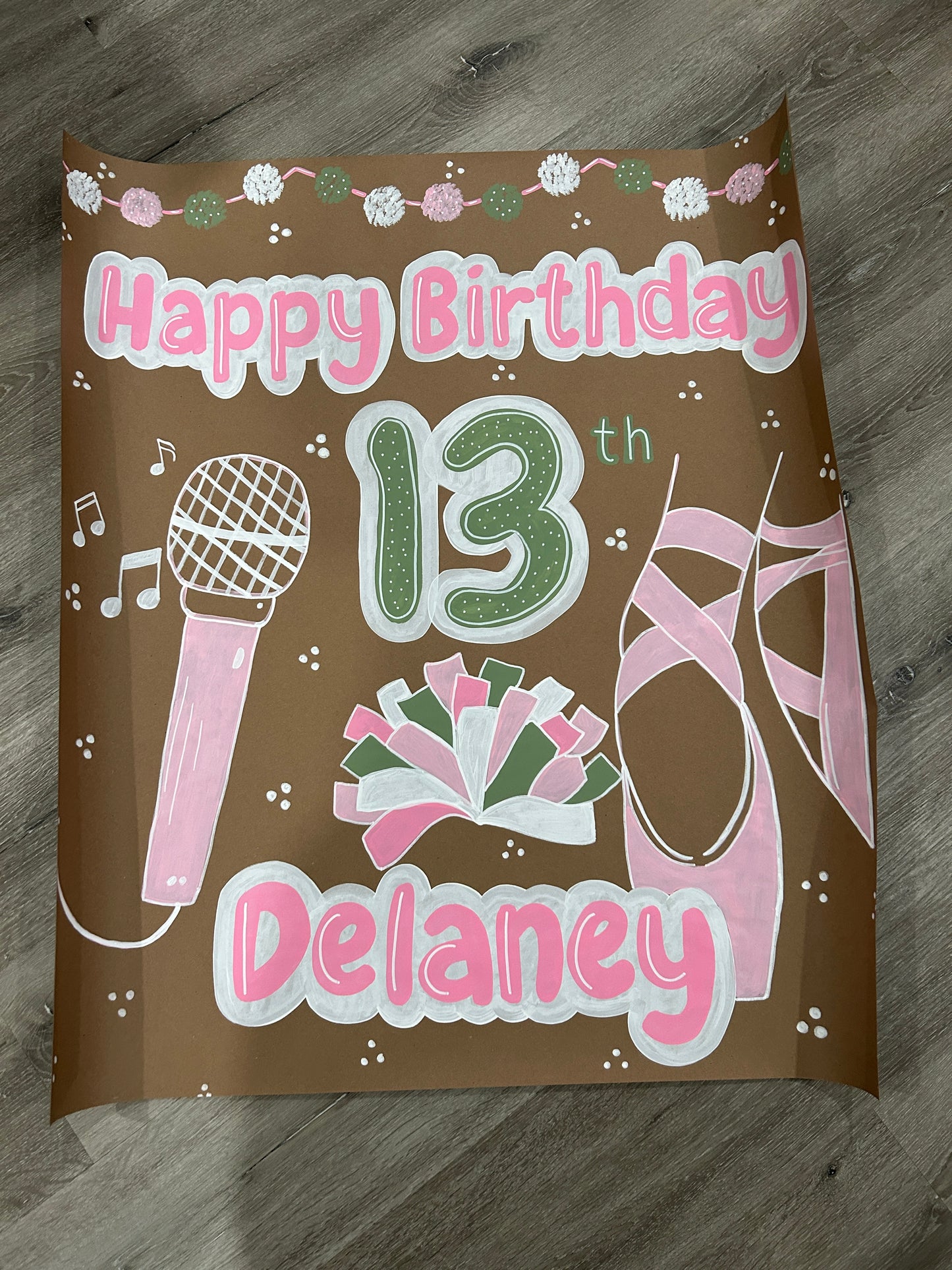 Happy Birthday "Favorite Things" Mini Banner