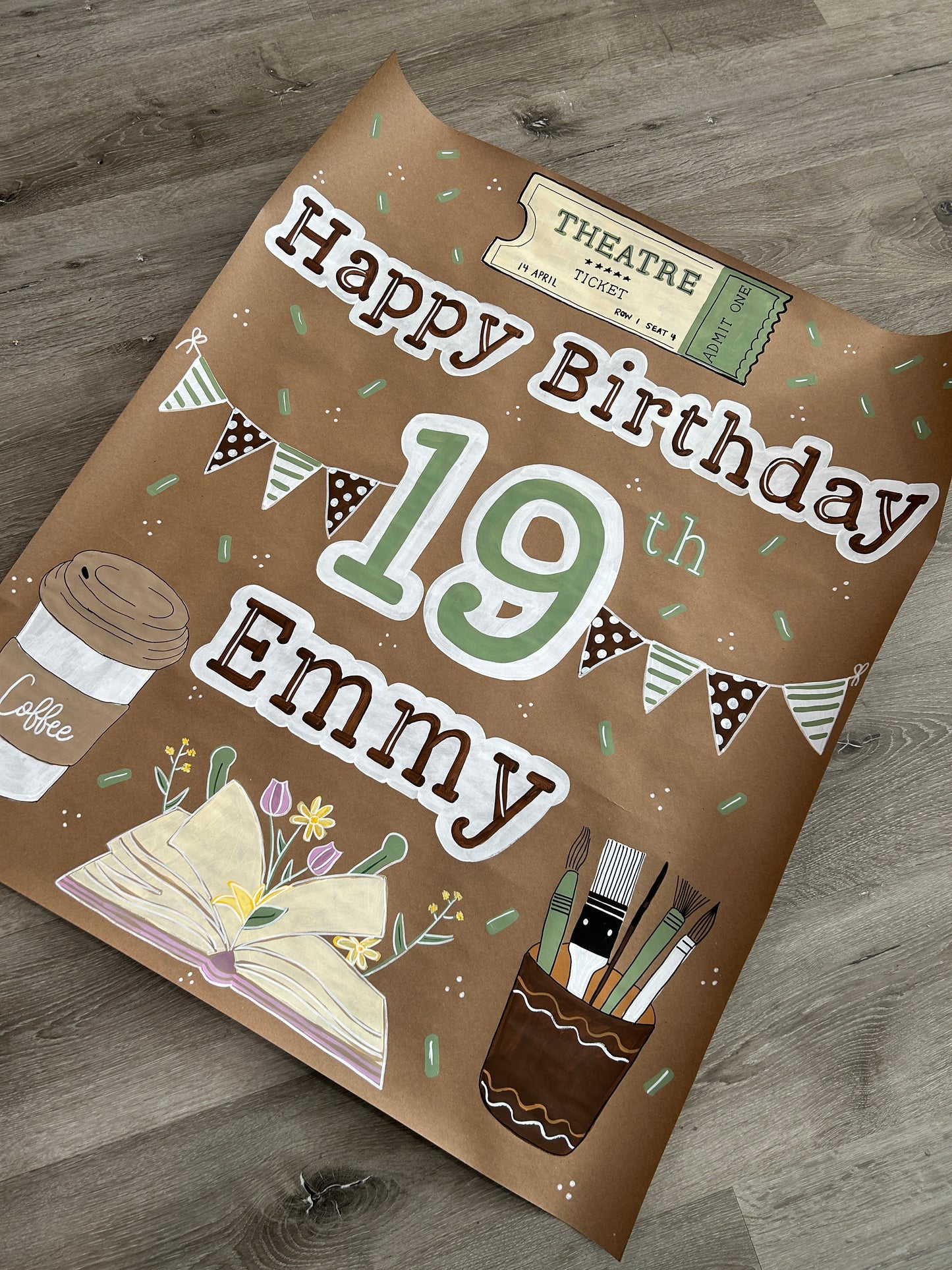 Happy Birthday "Favorite Things" Mini Banner