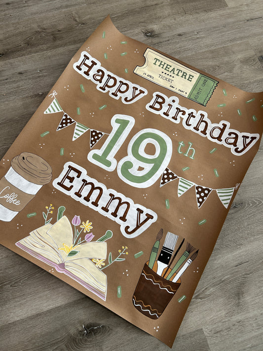 Happy Birthday "Favorite Things" Mini Banner