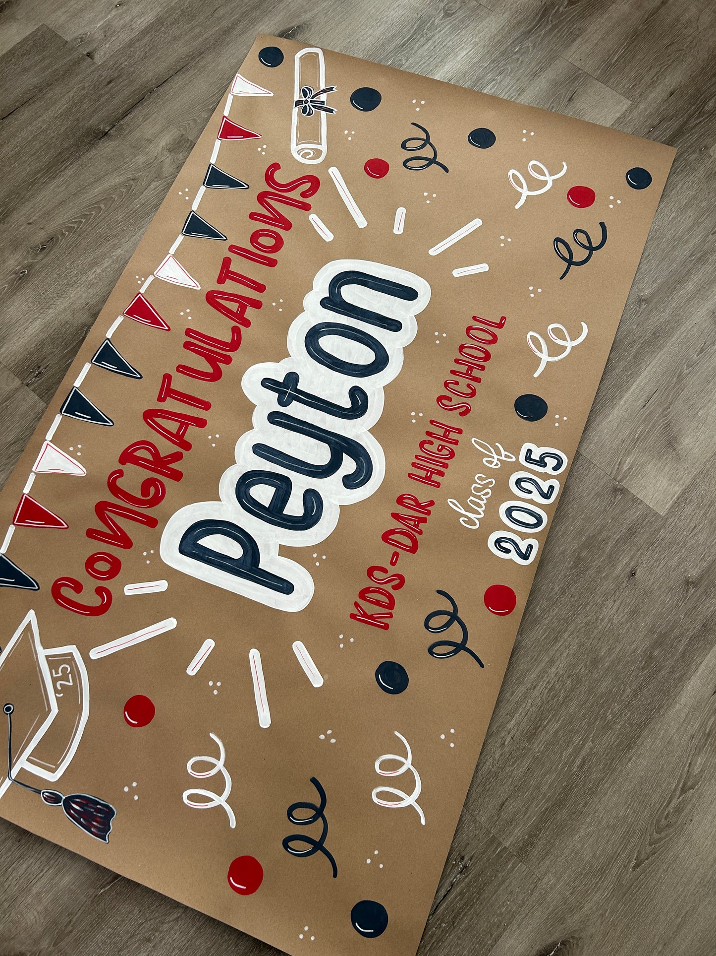 High School/College Graduation Banner