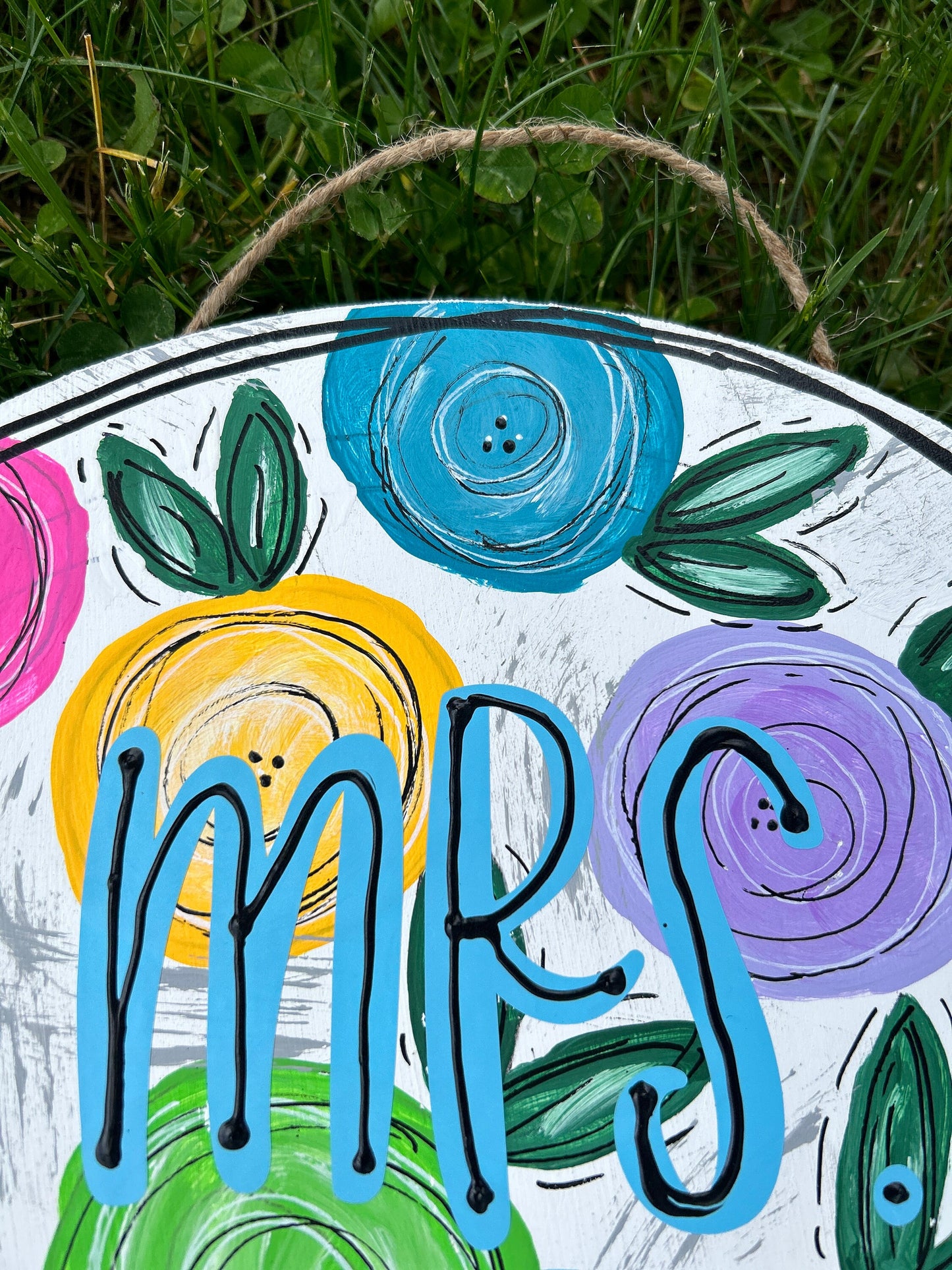 Floral Door Hanger