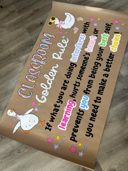 Golden Rule Classroom Banner
