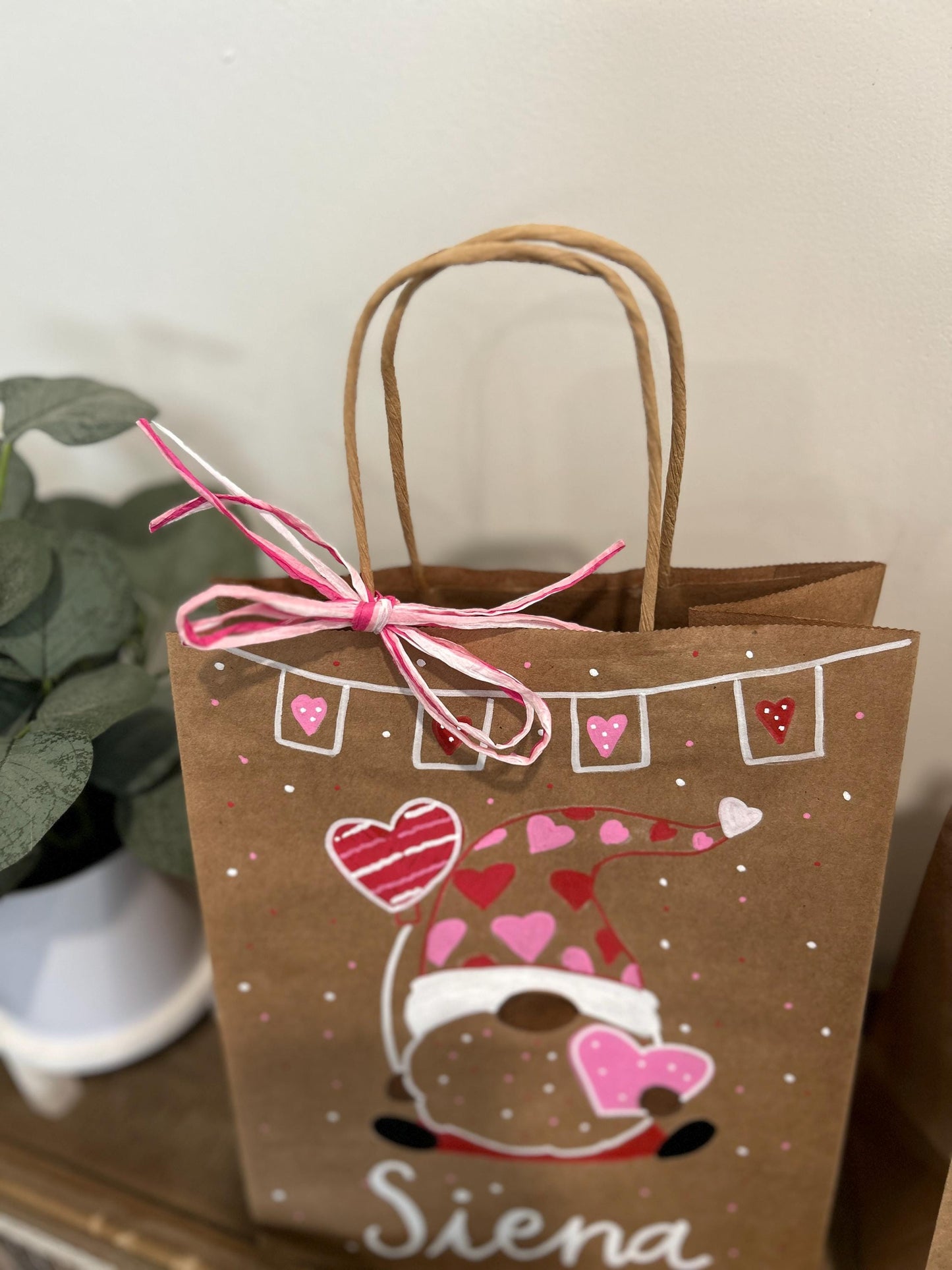 Personalized Valentine's Gift Bags