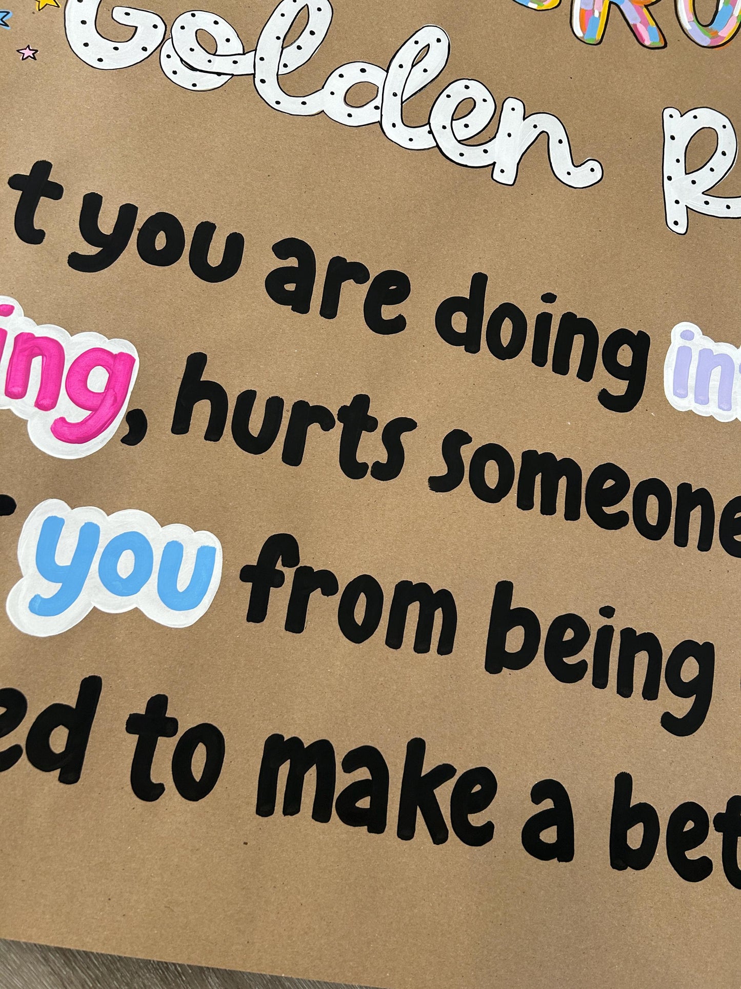 Golden Rule Classroom Banner