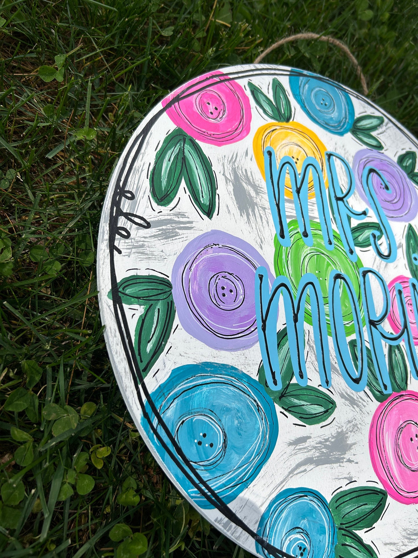 Floral Door Hanger
