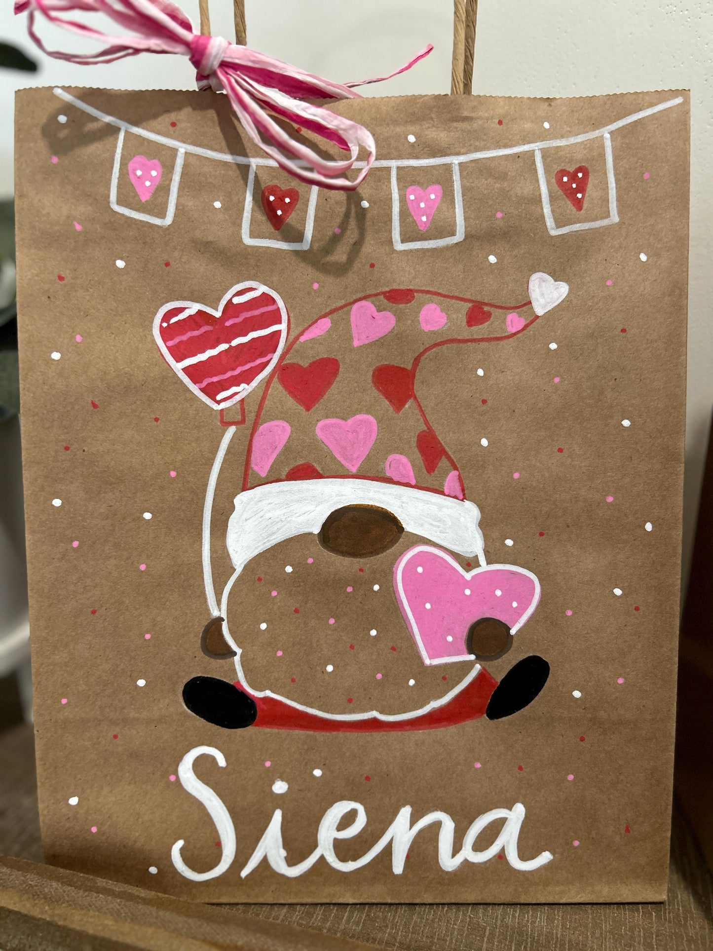 Personalized Valentine's Gift Bags