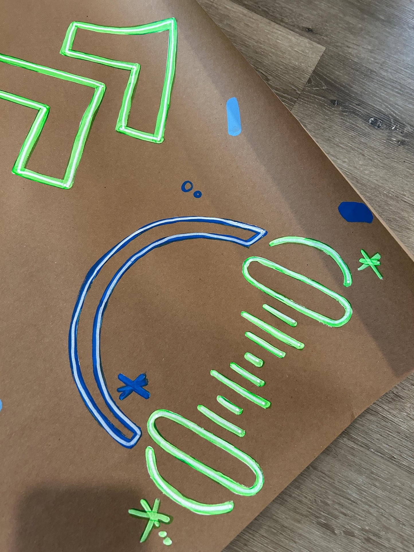 Neon Gamer Birthday Banner